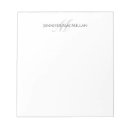 Search for monogram notepads Initial