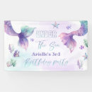 Search for mermaid banners Turquoise