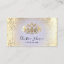 Search for lilac business cards Gold foil
