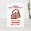 Search for 3rd anniversary cards Leather
