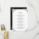 Search for black tie menus Elegant