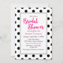 Search for hot pink black white invitations Stylish