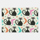 Search for black cat wrapping paper Meow