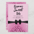 Search for cheetah print birthday invitations Party