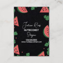 Search for watermelon business cards Nutritionist
