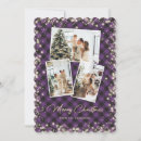 Search for purple christmas cards Gold