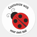 Search for cartoon ladybird stickers ladybug