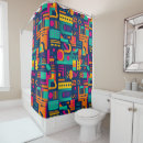 Search for neon color shower curtains Pattern