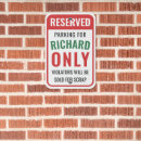 Search for street signs Reserved parking