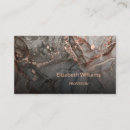 Search for copper and black business cards Salon