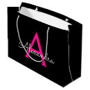 Search for hot pink and black gift bags Bridal shower