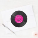 Search for vinyl record stickers Music