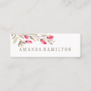 Search for watercolor flowers business cards Professional