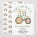 Search for tractor 1st birthday invitations Farm