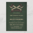 Search for bachelor party invitations Rustic