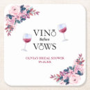 Search for bridal shower coasters Wildflowers