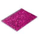 Search for hot pink glitter notebooks Sparkly