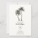Search for palm tree bridal shower invitations Elegant