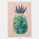 Search for pineapple kitchen towels Watercolor