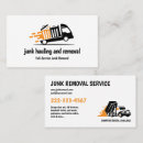 Search for junk removal business cards Dumpster rental