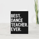 Search for dance teacher holiday cards Cartoon