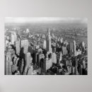 Search for black and white art deco posters Manhattan