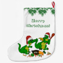 Search for dinosaur christmas stockings Retro