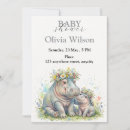 Search for hippo baby shower invitations Funny