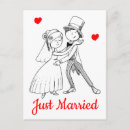 Search for funny wedding announcement cards Black and white