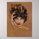 Search for 1920s flapper girl posters Vintage