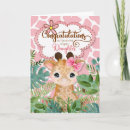 Search for birth twins congratulations cards Giraffe