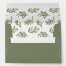 Search for sage green wedding envelopes Rustic