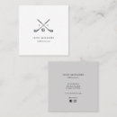 Search for sports business cards Golfer