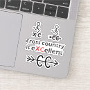 Search for cross country running stickers Runner