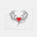 Search for angel wings blankets Heart