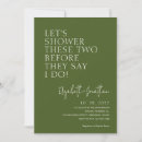 Search for moss green invitations Chic