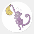 Search for monkey banana stickers Cartoon