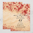 Search for rectangle murder mystery invitations Gothic
