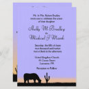 Search for horse wedding invitations Cowboy and cowgirl