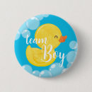 Search for gender reveal buttons Team boy