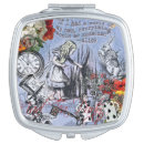 Search for alice in wonderland compact mirrors White rabbit