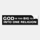 Search for god bumper stickers Religion