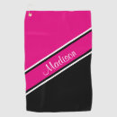 Search for hot pink golf towels Modern