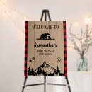Search for lumberjack baby shower crafts party Red