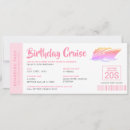 Search for nautical boarding pass invitations Ticket