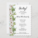 Search for elegant blue 60th birthday invitations Typography