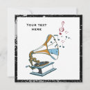 Search for record player invitations Gramophone