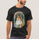 Search for shetland sheepdog tshirts Flower