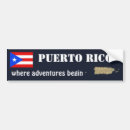Search for puerto rico bumper stickers World flags