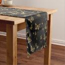 Search for black and gold table runners Pattern